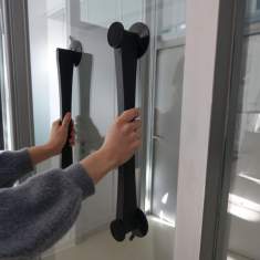 Whiteboard Befestigung für Glas Westermann flomo gecko spacer