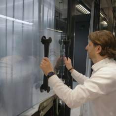 Whiteboard Befestigung für Glas Westermann flomo gecko spacer