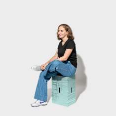 Multifunktionshocker farbig Hocker Beistelltisch Westermann Xbrick®