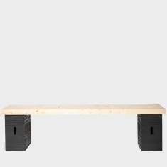 Sitzbank lackiert Bänke Xbrick Westermann X-bench