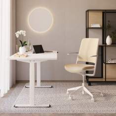 Nowy Styl eComo Schreibtisch im wohnlichen Homeoffice-Umfeld
