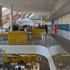 Planung - Lichtplanung Beleuchtungsprojekte ERCO Leuchten Swatch Headquarters und Cité du Temps, Biel