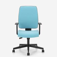 Ergonomischer Bürostuhl Stoffbezug Bürodrehstuhl türkis Drehstuhl Büro Nowy Styl, Taktik