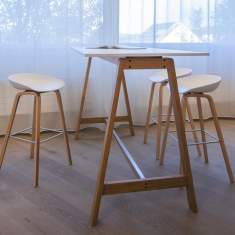 Stehtisch Holz Stehtische Konferenztisch Büro Echo Büromöbel Duna