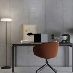 LED Leseleuchte rund Leseleuchten Stehlampe Home Office Belux Oto