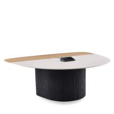 Videokonferenztisch Steelcase Ocular™ für hybride Zusammenarbeit