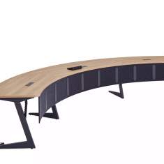 Videokonferenztisch Steelcase Ocular™ für strukturierte Besprechungen