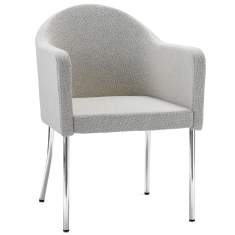 Sessel grau Loungesessel Büro Loungemöbel, Skandiform, Lui