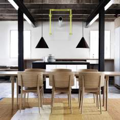Konferenztisch Holz Konferenztische rechteckig Skandiform Oak Table
lang