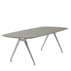 Modularer Konferenztisch Büro Schreibtisch Bürotisch Wilkhahn Versa
abgerundete Tischplatte