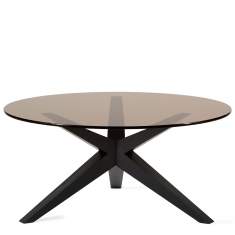 Design Beistelltisch Glas moderne Beistelltische aus Glas, Skandiform, Conica Tisch
