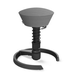 Ergonomischer Bürostuhl grau Schreibtischstuhl ergonomisch Büro Hocker aeris Schreibtischhocker swopper AIR