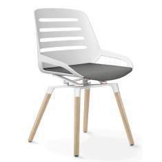 Besucherstuhl weiss Besucherstühle Büro Konferenzstuhl Konferenzstühle Aeris numo comfort