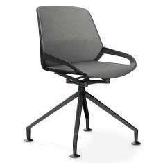 Besucherstuhl grau Besucherstühle Büro Konferenzstuhl Konferenzstühle Aeris numo comfort