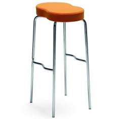 Barhocker orange Barstuhl Materia, Bönan