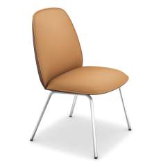 Besucherstuhl gelb Besucherstühle vollgepolstert Stuhl Cafeteria Stühle Sedus se:cafe soft chair