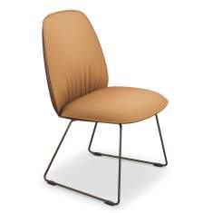 Besucherstuhl gelb Besucherstühle vollgepolstert Stuhl Cafeteria Stühle Sedus se:cafe soft chair