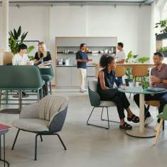 Besucherstuhl Besucherstühle vollgepolstert Stuhl Cafeteria Stühle Sedus se:cafe soft chair