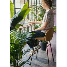 Barhocker gelb Barstuhl Barstühle Sedus se:cafe soft stool