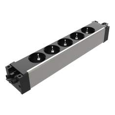 Steckdosenleiste Elektro-Steckdosen Dataflex Power Powerbar 5x Schuko - 503