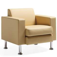 Clubsessel Sessel beige Loungesessel Loungemöbel Materia Multi