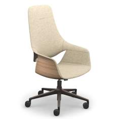 Bürodrehstuhl beige Bürostuhl mit Rollen Büro Drehstühle Sedus se:mission