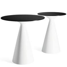 Design Beistelltisch weiß moderne Beistelltische aus weiß, Materia, Cone