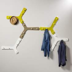 Wandgarderobe Mantelhaken, Cascando, Branch