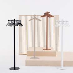 Kleiderständer Garderobe Garderobenständer Cascando, Pole