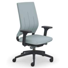 Bürostuhl grau Büro Drehstuhl mit Armlehnen Drehstühle Home Office Sedus quarterback 2