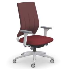 Bürostuhl rot Büro Drehstuhl mit Armlehnen Drehstühle Home Office Sedus quarterback 2