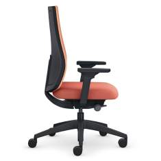 Bürostuhl orange Büro Drehstuhl mit Armlehnen Drehstühle Sedus se:do pro 2