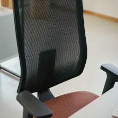 Bürostuhl orange Büro Drehstuhl mit Armlehnen Drehstühle Sedus se:do pro 2
mit Netzgewebe