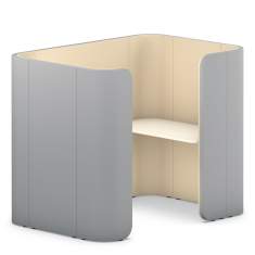 Arbeitsnische Sedus se:hive desk für konzentriertes Arbeiten mit visueller Abschirmung