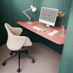 Sedus se:hive desk Rückzugsarbeitsplatz für konzentriertes Arbeiten im modernen Office