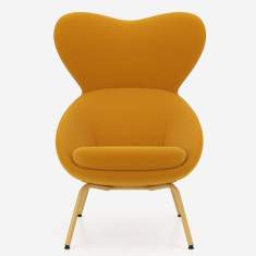 Loungesessel gelb Sessel Lounge Nowy Styl Scadio