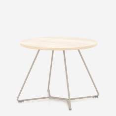Designer Beistelltische rund Couchtisch Holz Nowy Styl Tilkka Beistelltisch Lounge
