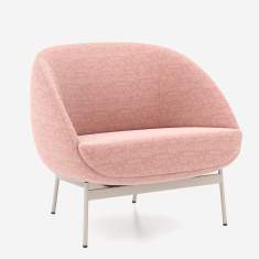 Loungesessel rosa Sessel Lounge Clubsessel komfortable Nowy Styl Mollen