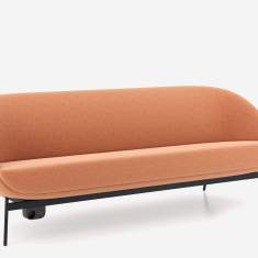 Loungesofa orange Sofa Lounge Sitzmöbel Nowy Styl Mollen