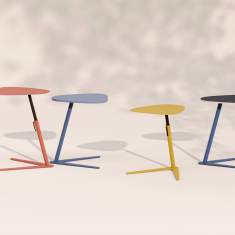 Designer Beistelltisch farbig Beistelltische Nowy Styl Semu