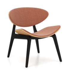 Loungesessel Holz Sessel Lounge braun Kusch+Co Kanu