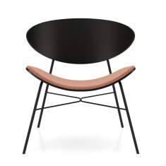 Loungesessel Metall Sessel Lounge schwarz Kusch+Co Kanu