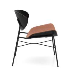 Loungesessel Metall Sessel Lounge schwarz Kusch+Co Kanu