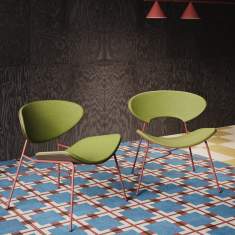 Loungesessel Metall Sessel Lounge grün Kusch+Co Kanu