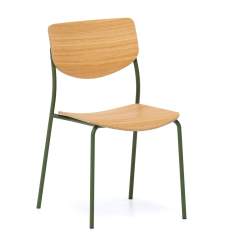 Besucherstuhl Holz Besucherstühle Holzschale Cafeteria Stuhl stapelbar  Kusch+Co Smile