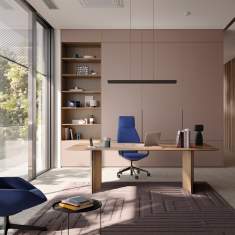 Konferenztisch elegant Konferenztische Holz Büro Besprechungstisch exklusiv Schreibtisch Brunner wave