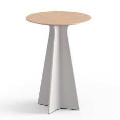 Bistrotisch rund Cafeteria Tisch hoch Stehtisch Stehtische Brunner wave light