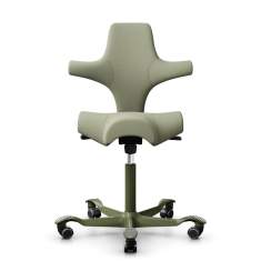 Hag Bürostuhl Design Bürodrehstuhl ohne Armlehnen Drehstuhl Gree-grey Flokk, HÅG Capisco