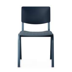 Besucherstuhl Blueberry Besucherstühle Konferenzstuhl stapelbar Stuhl Flokk HÅG Celi 9140