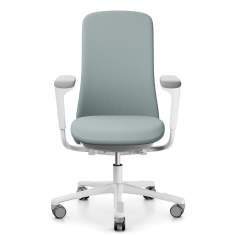Hag Bürostuhl ergonomisch Bürodrehstuhl Blue-grey Büro Drehstuhl Flokk HÅG SoFi